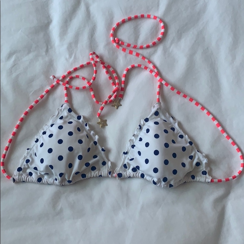 Victoria’s Secret Swim polka dot bikini top M
